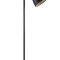 Beah Adjustable Floor Lamp, 1 x E27, Matt Black/Antique Brass/Khaki additional 4