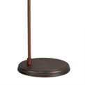 Cornelia Adjustable Floor Lamp, 1 x E27, Antique Silver/Copper/White additional 9