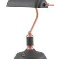 Bronx Table Lamp 1 Light With Toggle Switch, Graphite/Copper additional 3