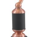 Bronx Table Lamp 1 Light With Toggle Switch, Graphite/Copper additional 9