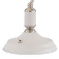 Bronx Table Lamp 1 Light With Toggle Switch, Satin Nickel/Sand White additional 6