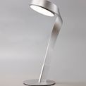 Clara Table Lamp, 1 x 10W LED, 3000K, 800lm, Silver/Polished Chrome, additional 1