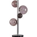 Rylee Table Lamp, 3 x G9, Polished Chrome/Smoked Glass additional 4