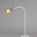 Grace Flexible Table Lamp, 1 Light E27 Satin White/Satin Nickel additional 13