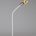 Grace Flexible Table Lamp, 1 Light E27 Satin White/Satin Nickel additional 2