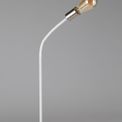 Grace Flexible Table Lamp, 1 Light E27 Satin White/Satin Nickel additional 3