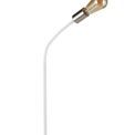 Grace Flexible Table Lamp, 1 Light E27 Satin White/Satin Nickel additional 8