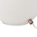 Rylee Table Lamp, 1 x G9, Antique Copper/Opal Glass additional 6