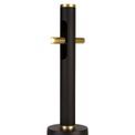 Aoife Table Lamp, 2 x 2W LED, 3000K, 560lm, Sand Black/Gold, additional 6