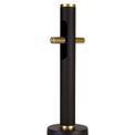 Aoife Table Lamp, 2 x 2W LED, 3000K, 560lm, Sand Black/Gold, additional 7