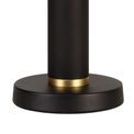Aoife Table Lamp, 2 x 2W LED, 3000K, 560lm, Sand Black/Gold, additional 8