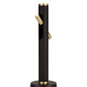 Aoife Table Lamp, 2 x 2W LED, 3000K, 560lm, Sand Black/Gold, additional 12