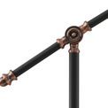 Bronx Adjustable Table Lamp, 1 x E27, Graphite/Copper/White additional 7