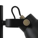 Beah Adjustable Table Lamp, 1 x E27, Matt Black/Antique Brass/Khaki additional 7