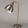 Cornelia Adjustable Table Lamp, 1 x E27, Antique Silver/Copper/White additional 2
