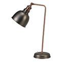 Cornelia Adjustable Table Lamp, 1 x E27, Antique Silver/Copper/White additional 6