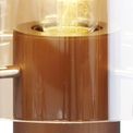 Brita Table Lamp, 1 Light Table Lamp E27, Mocha/Amber Glass additional 5