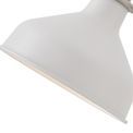 Bronx Adjustable Wall Lamp Switched, 1 x E27, Sand White/Satin Nickel/White additional 7