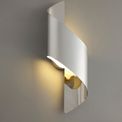 Kiara Wall Lamp Small, 1 x 8W LED, 3000K, 640lm, Silver/Polished Chrome, additional 1