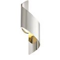 Kiara Wall Lamp Small, 1 x 8W LED, 3000K, 640lm, Silver/Polished Chrome, additional 3