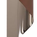 Kiara Wall Lamp Large, 1 x 8W LED, 3000K, 640lm, Satin Brown/Polished Chrome, additional 5