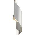 Kiara Large 8W LED Wall Lamp in Silver/Polished Chrome additional 3