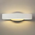 Brenlee Wall Lamp, 1 x 6W LED, 3000K, 480lm, White/Polished Chrome, additional 1