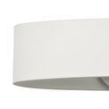 Brenlee Wall Lamp, 1 x 6W LED, 3000K, 480lm, White/Polished Chrome, additional 6
