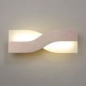 Aldora Wall Lamp, 1 x 8W LED, 3000K, 640lm, Brushed Brown/Frosted White, additional 1