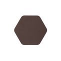 Melody 150mm Non-Electric Hexagonal Plate, Coffee additional 2