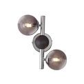 Rylee Wall Lamp, 2 x G9, Polished Chrome/Smoked Glass additional 3