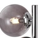 Rylee Wall Lamp, 2 x G9, Polished Chrome/Smoked Glass additional 6