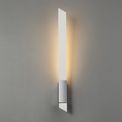 Serenity Wall Lamp, 1 x 8W LED, 3000K, 560lm, Sand White/Polished Chrome, additional 3