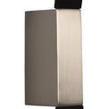 Serenity Wall Lamp, 1 x 8W LED, 3000K, 560lm, Sand Black/Satin Nickel, additional 9
