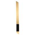 Serenity Wall Lamp, 1 x 8W LED, 3000K, 560lm, Satin Gold/Sand Black, additional 11