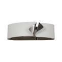 Aven Wall Lamp, 1 x 10W LED, 3000K, 700lm, Sand White/Polished Chrome, additional 5