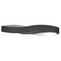 Clarisa Wall Lamp, 1 x 6W LED, 3000K, 420lm, Sand Anthracite/Satin Nickel, additional 4