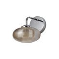 Rachel Wall Lamp Switched, 1 x 8W LED, 4000K, Champagne/Polished Chrome, additional 4