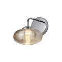 Rachel Wall Lamp Switched, 1 x 8W LED, 4000K, Champagne/Polished Chrome, additional 3