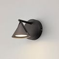 Xyla Wall Lamp 1 Light, 1 x 3W LED, 3000K, 110lm, Sand Black/Grey, additional 1