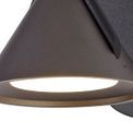 Xyla Wall Lamp 1 Light, 1 x 3W LED, 3000K, 110lm, Sand Black/Grey, additional 7