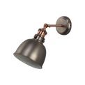 Cornelia Adjustable Wall Lamp, 1 x E27, Antique Silver/Copper/White additional 4