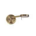 Blyss Switched Adjustable Antique Brass Wall Lamp / Reader (1 x 8W LED, 3000K) additional 4