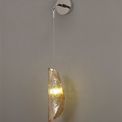 Wren Wall Light, 1 x G9, Polished Chrome/Amber Glass additional 1