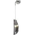 Wren Wall Light, 1 x G9, Polished Chrome/Smoked Glass additional 3