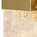 Bella Wall Lamp, 2 x 4.5W LED, 3000K, Painted Brushed Gold, additional 5