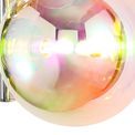 Rylee Wall Lamp, 2 x G9, Polished Chrome/Iridescent Glass additional 5