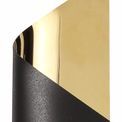 Kiara Wall Lamp Small, 1 x 8W LED, 3000K, 640lm,Sand Black/Gold, additional 5