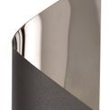 Kiara Wall Lamp Small, 1 x 8W LED, 3000K, 640lm, Anthracite/Polished Chrome, additional 5