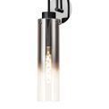 Brita Slim Single Switched Wall Lamp, 1 Light, E27, Black/Smoke Fade Glass additional 5